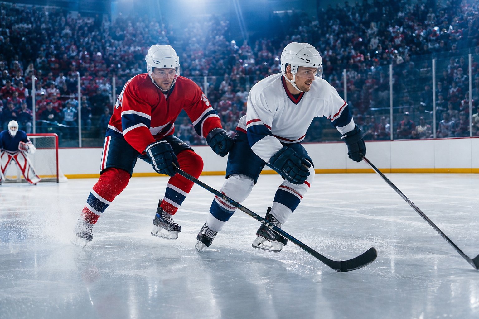 Ice hockey game